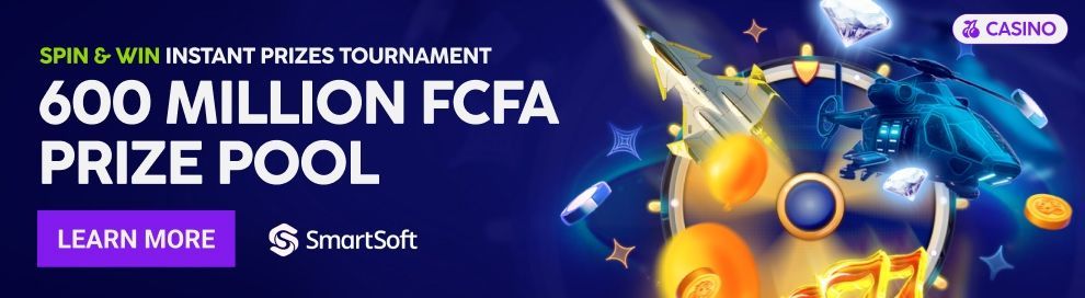 BJ/CG/CM/ Smartsoft Spin & Win Tournament April 26 